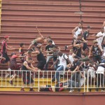 Pelea Hinchas Brasil