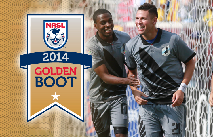 Minnesota United FC Delantero Christian Ramírez Gana NASL Botín De Oro Para 2014 Con 20 Goles