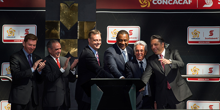 Scotiabank se Convierte en el Primer Socio Oficial de CONCACAF 