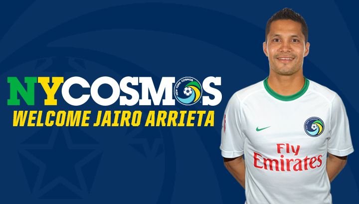 New York Cosmos Firmaron Al Delantero Internacional Costarricenses Jairo Arrieta