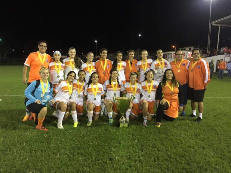 Challengers SC campeonas de la LNF Sub-20