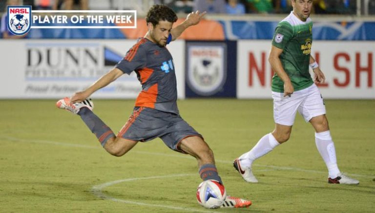 RailHawks Mediocampista Nazmi Albadawi Es Nombrado NASL Jugador De La Semana