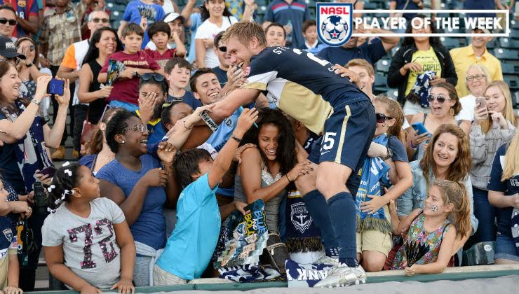 Jacksonville Mediocampista Zach Steinberger Es Nombrado NASL Jugador De La Semana