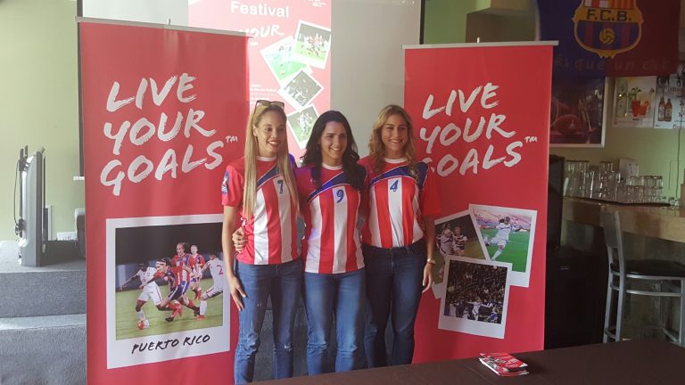 A ESCENA LIVE YOUR GOALS PARA NIÑAS EN EL ALBERGUE OLÍMPICO