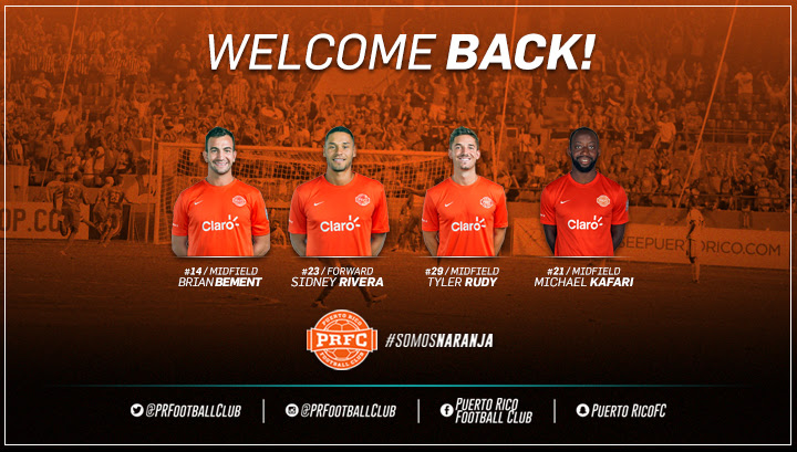 REGRESAN LOS MEJORES JUGADORES JOVENES DEL PRFC