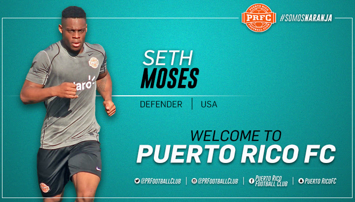 PRFC FIRMA A SETH MOSES LUEGO DE PERIODO DE PRUEBA