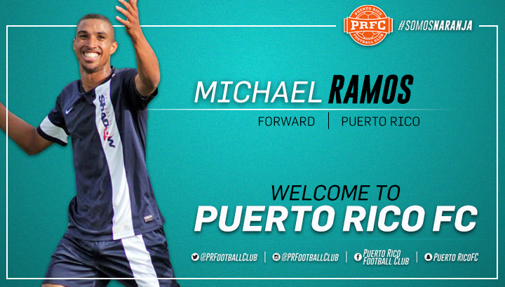 PRFC FIRMA A MIKE RAMOS DE LA SELECCIÓN NACIONAL DE PUERTO RICO