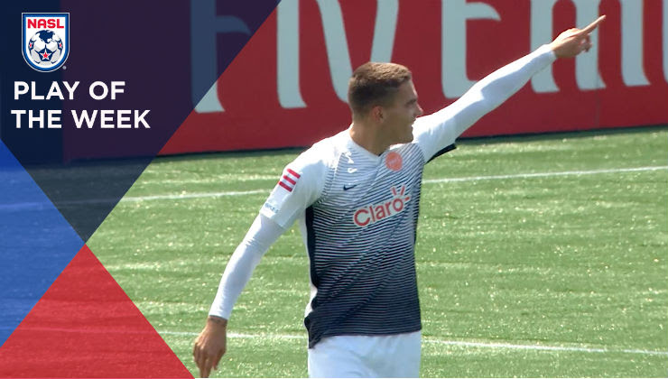 Gol de Giuseppe Gentile escogido como Jugada de la Semana de la NASL