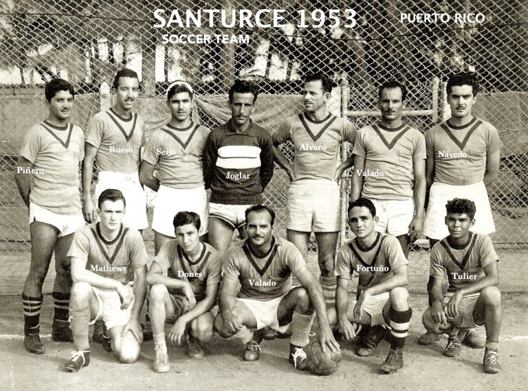 El fútbol en Santurce en la década de los 1950