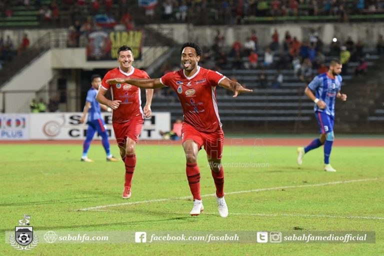 Héctor «Pito» Ramos anota doblete en victoria del Sabah FA ante el Felcra FC