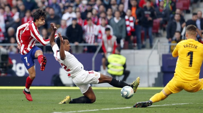 El Atleti se queda corto ante el Sevilla FC