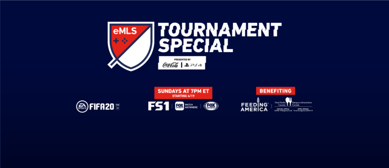 El campeón de eMLS 2020 será coronado el 28 de junio en la eMLS Cup presentada por Coca-Cola y PlayStation®