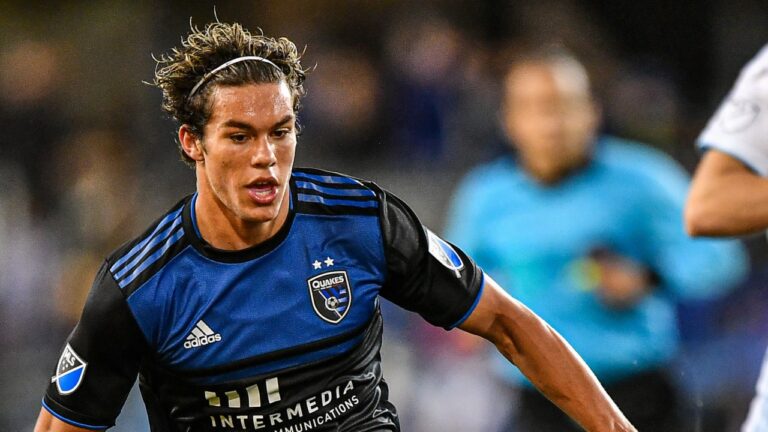 Cade Cowell, delantero de San Jose Earthquakes de 17 años y raíces mexicanas, es elegido Jugador de la Semana de la MLS