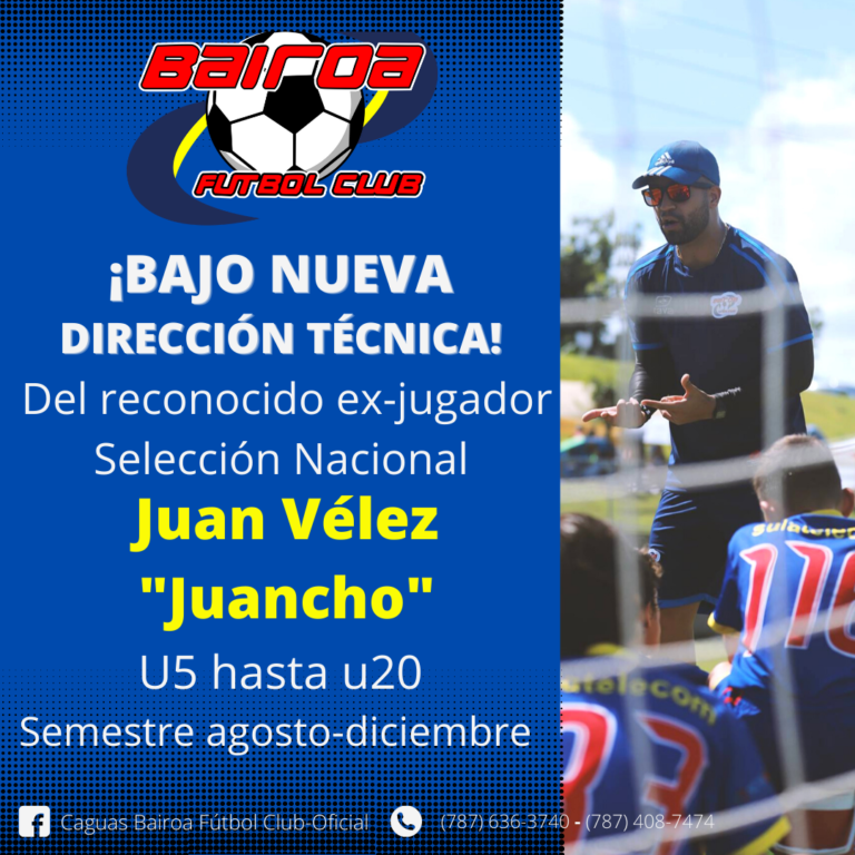 Bairoa FC anuncia nuevo entrenador