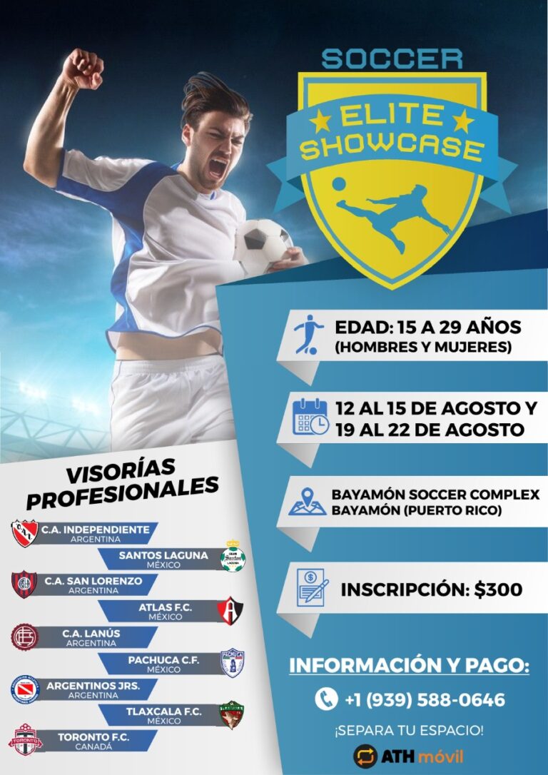 Jesús Garrido presenta el Soccer Elite Showcase