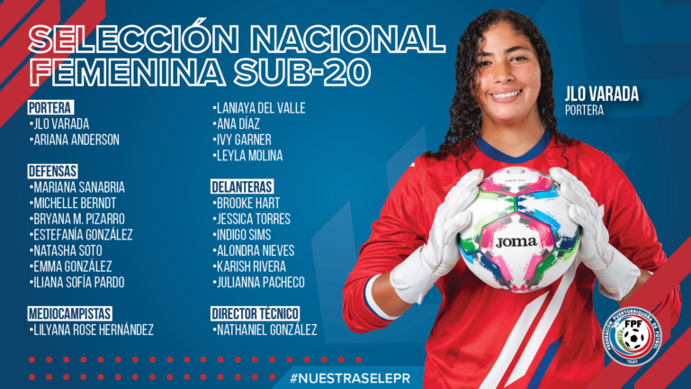Lista la convocatoria Sub20 femenina