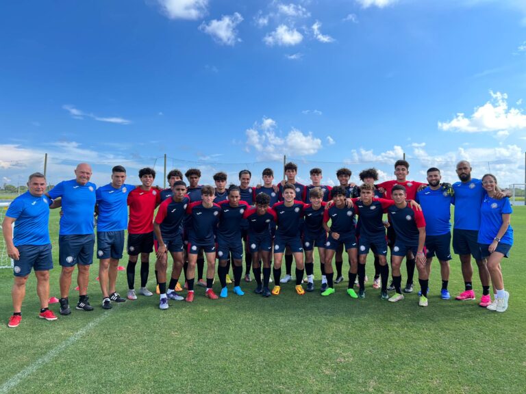 SELECCIÓN SUB-17 MASCULINA LISTA PARA DEBUTAR EN FLORIDA