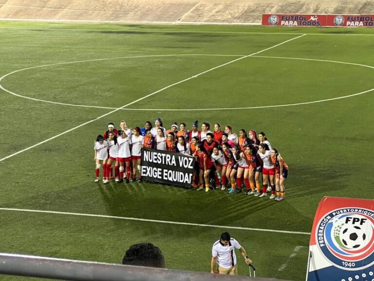 Siguen las protestas en el fútbol femenino de Puerto Rico
