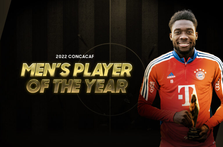 Khadija Shaw y Alphonso Davies nombrados Jugadores del Año 2022 de Concacaf