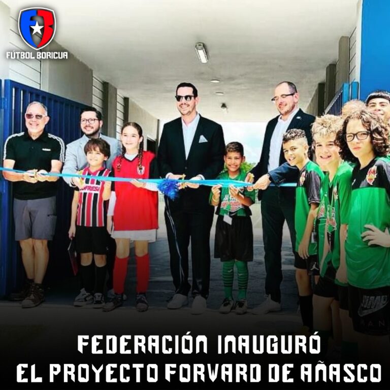 Inaugurada la nueva obra del FIFA Forward en Añasco