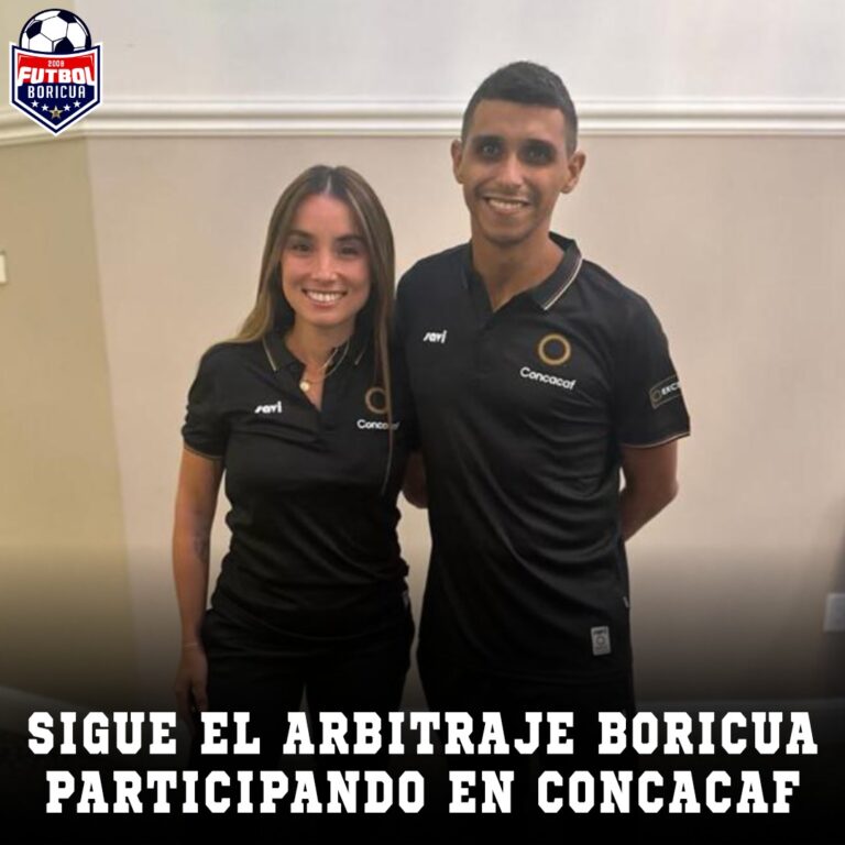 Dupla de Árbitros boricuas en el campeonato Sub-15 Masculino de Concacaf