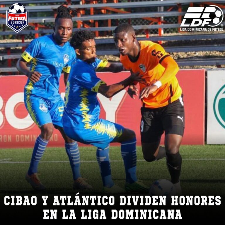 Cibao FC y Atlántico pactaron a un gol