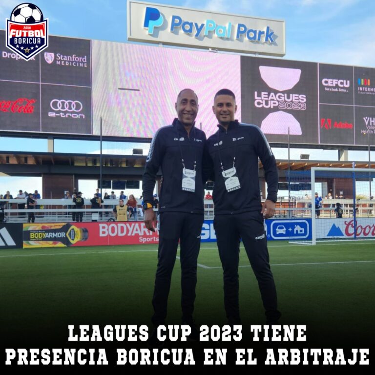 LA LEAGUES CUP 2023 CON ÁRBITROS PUERTORRIQUEÑOS