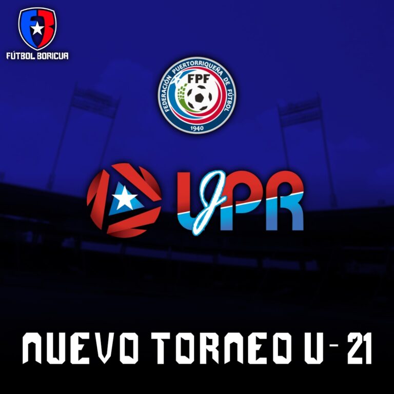Federación Puertorriqueña de Fútbol anuncia lanzamiento de nuevo Torneo Sub 21