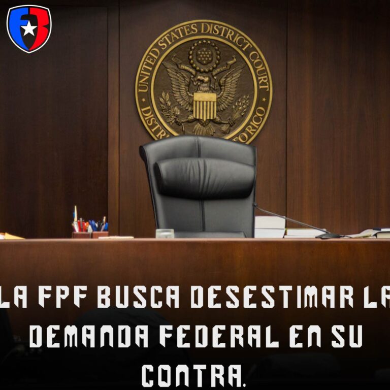 Federación busca desestimar caso federal en su contra