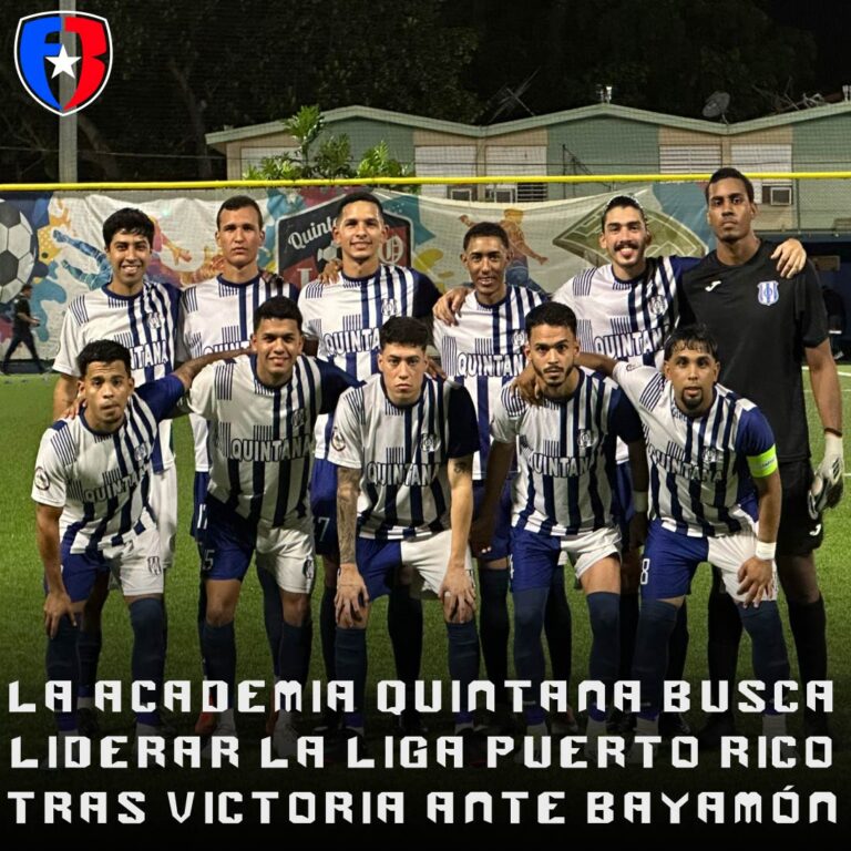 Academia Quintana sube al segundo lugar de la tabla