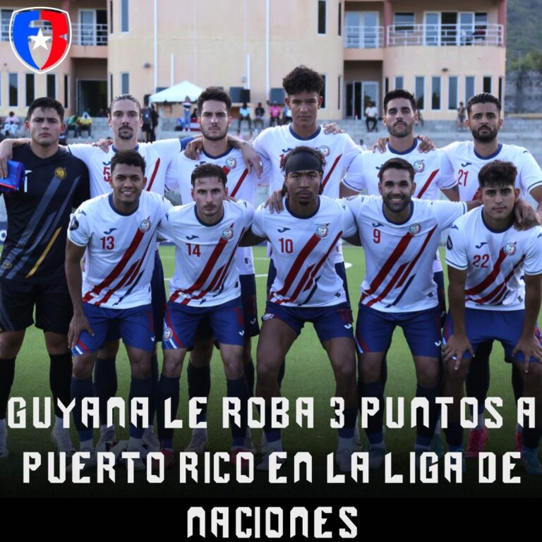 Puerto Rico tropieza en su camino hacia la Liga A de la Nations League