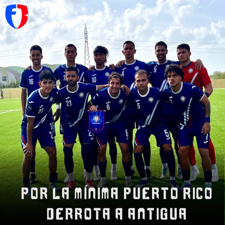 Puerto Rico derrota a Antigua y Barbuda a domicilio
