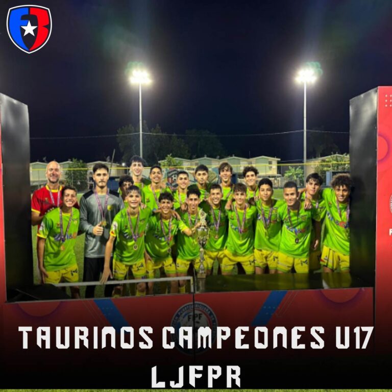 Taurinos se quedó con el título en la rama masculina sub 17