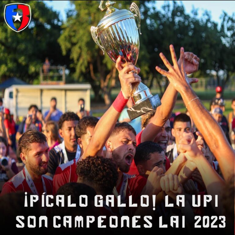 ¡Campeones! Los Gallitos de la UPR de Río Piedras ganan el cetro del fútbol de la LAI