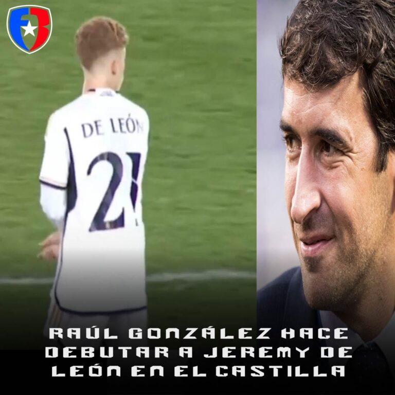 ​Jeremy de León debuta con el Real Madrid Castilla