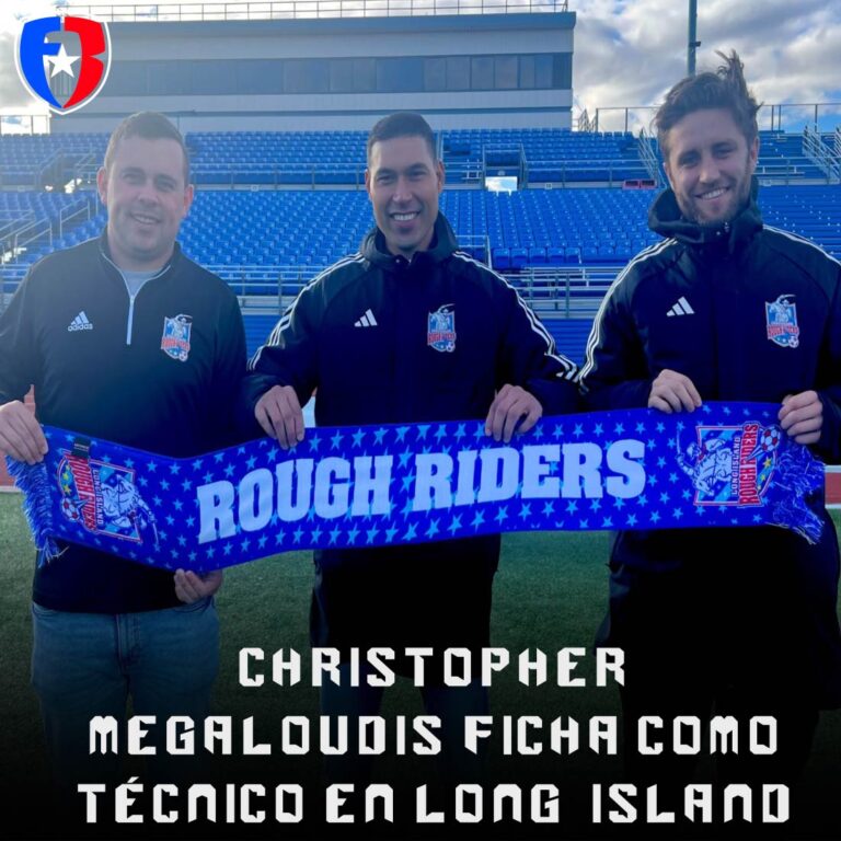 Megaloudis es el nuevo técnico del Long Island Roughriders