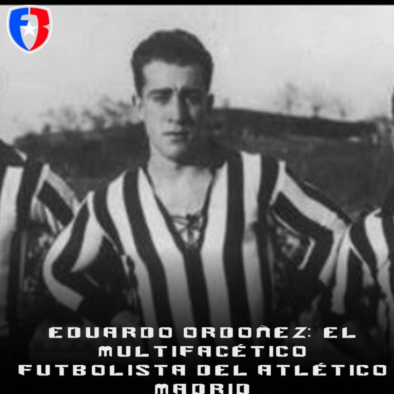 Eduardo Ordoñez: El multifacético futbolista del Atlético Madrid
