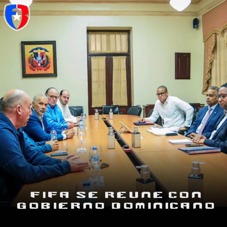 FIFA se reune con gobierno de la República Dominicana