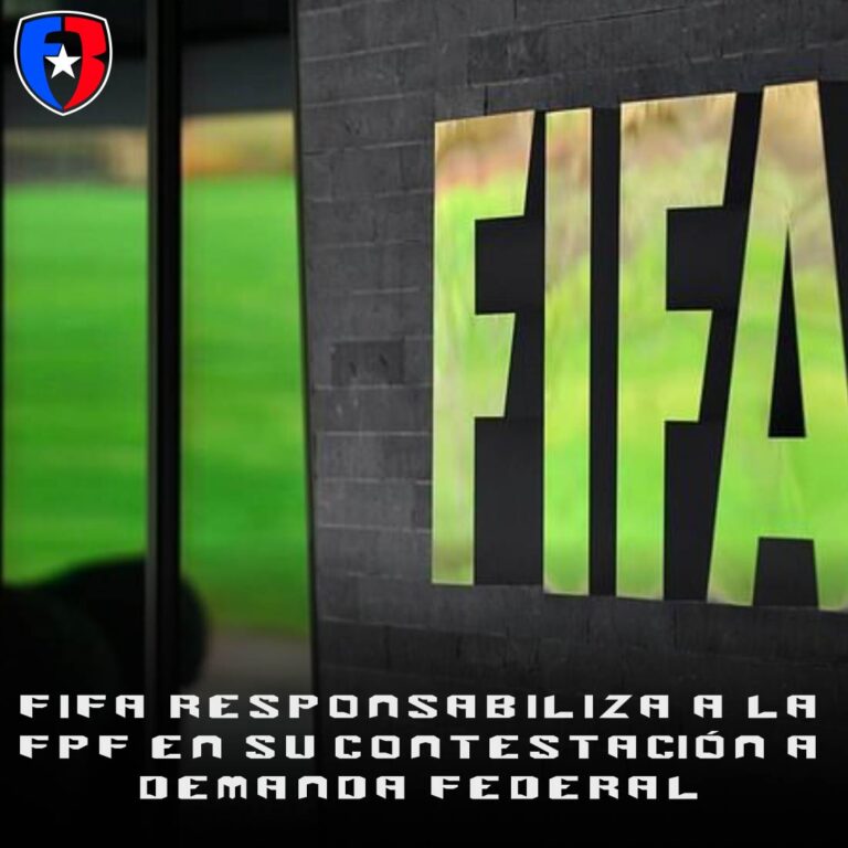 FIFA responsabiliza a la FPF en su contestación a demanda federal