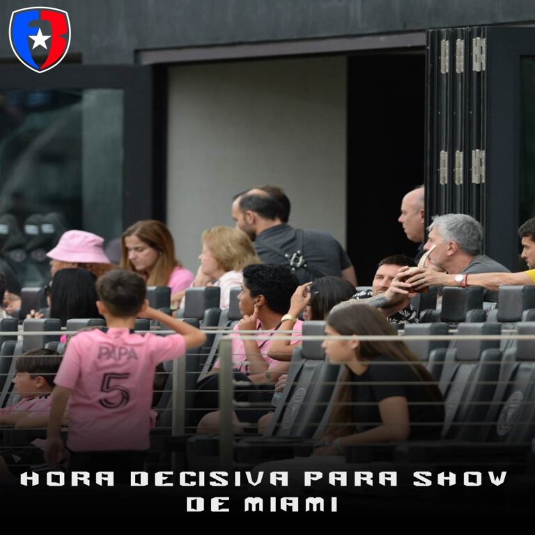 Hora decisiva ya para show de Inter Miami.
