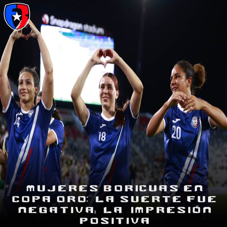 Mujeres boricuas en Copa Oro: La suerte fue negativa; la impresión positiva