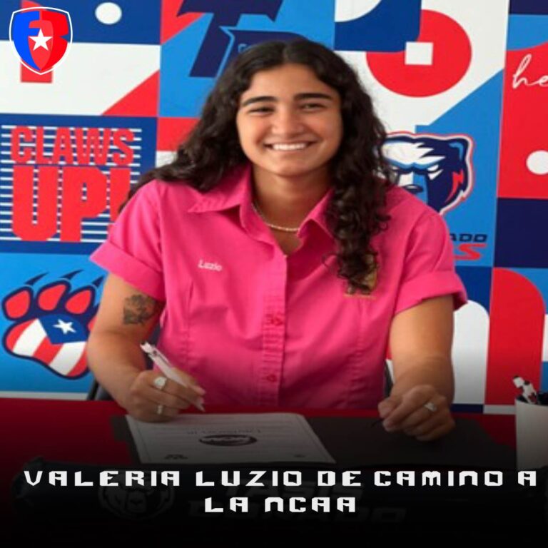 Valeria Luzio sube un peldaño en su crecimiento atlético y firma con Rochester Institute of Technology