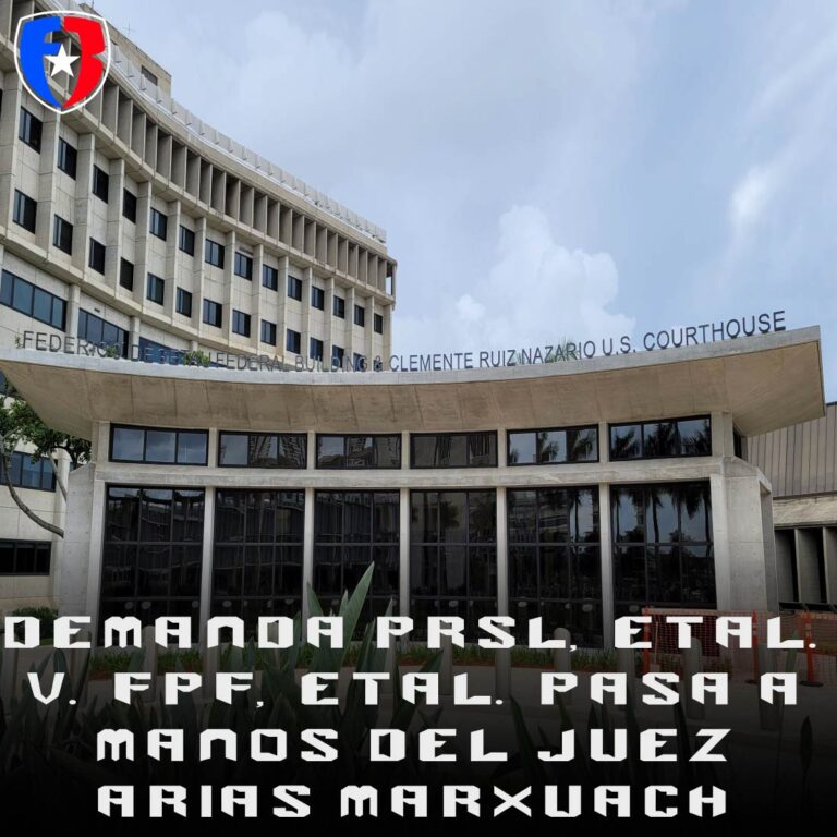 Demandantes en PRSL, etal. v. FPF, etal. responden a mociones de desestimación de FIFA y CONCACAF