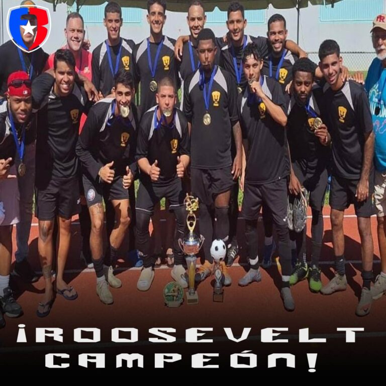 Roosevelt campeón indisputible de la Liga del Norte