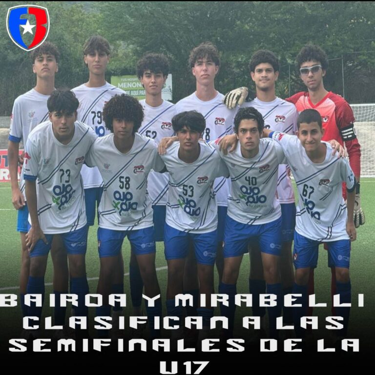 Bairoa y Mirabelli clasifican a las semifinales de la U17