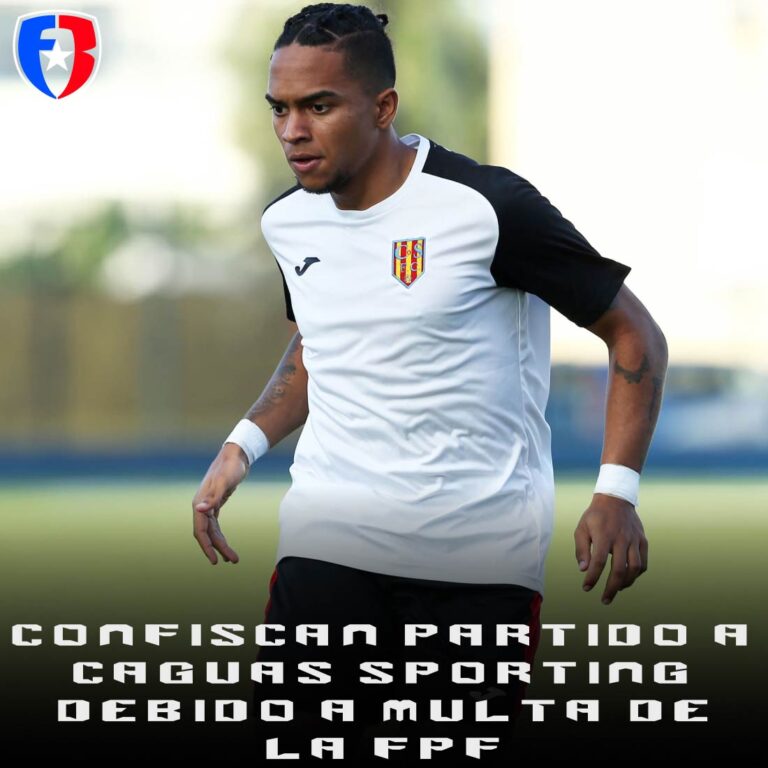 Federación confisca partido entre Bayamón FC y Caguas Sporting en la Liga Puerto Rico