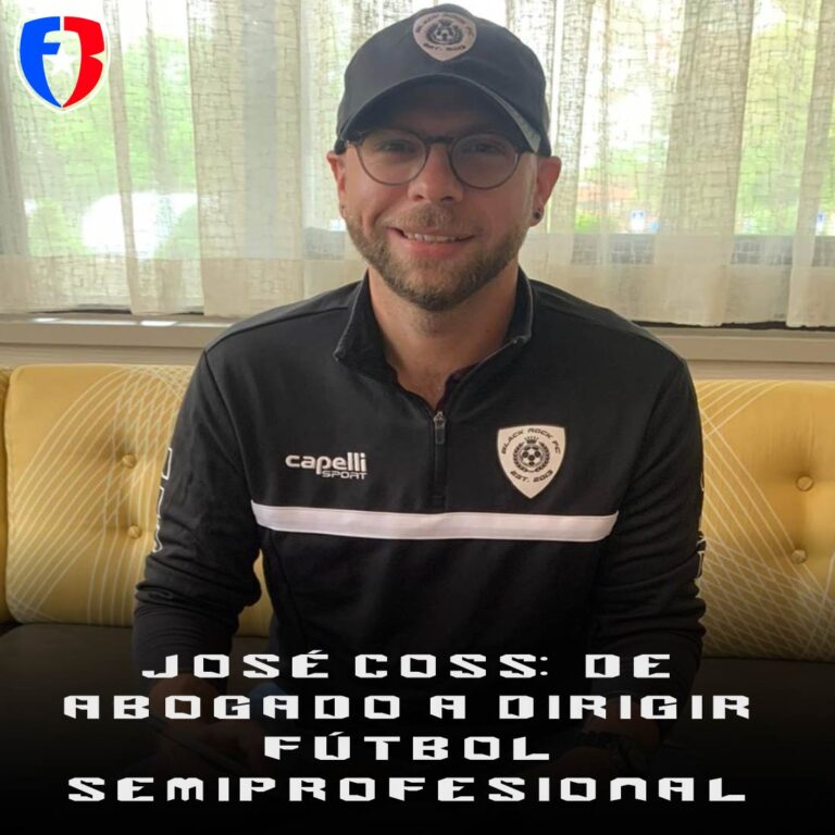 José Coss: De abogado a dirigir fútbol semiprofesional