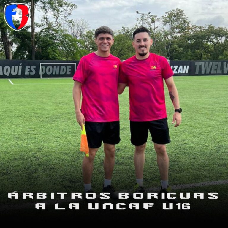 Árbitros Boricuas en el Torneo U16 de UNCAF