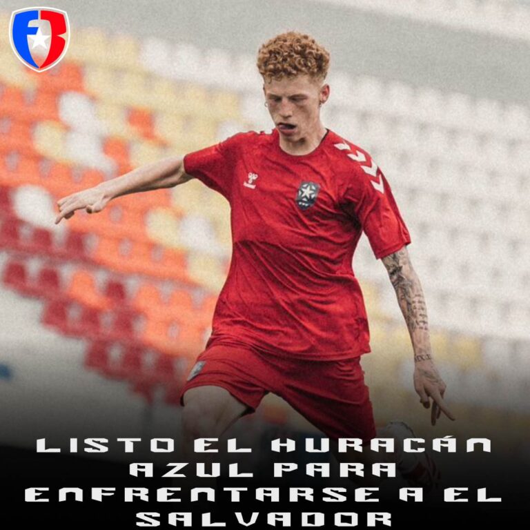 Listo el Huracán Azul para enfrentarse a El Salvador