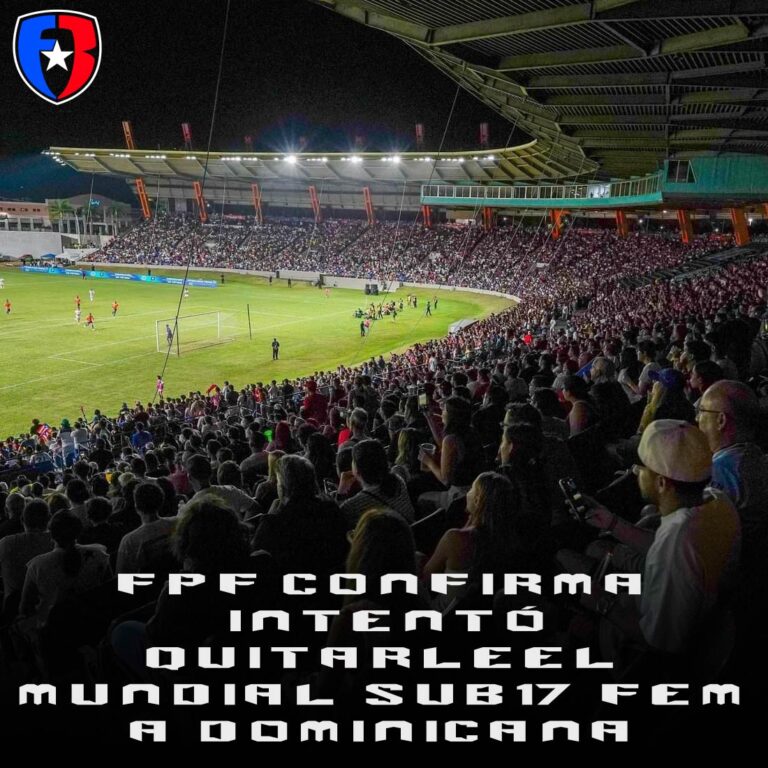 Federación Puertorriqueña de Fútbol confirma intentó quitarle mundial a Dominicana